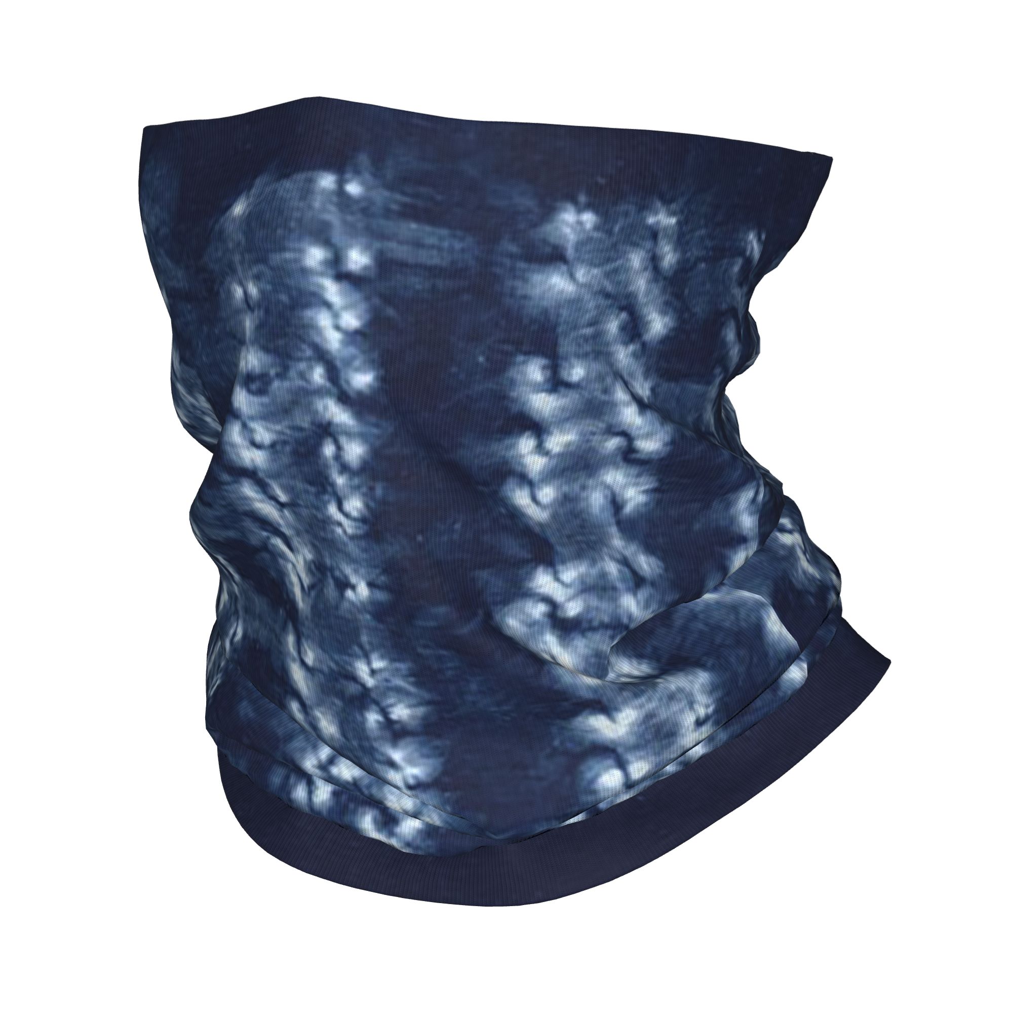 Shibori Tie Dye - Pañuelo Textil Teñido con Índigo Shibori,