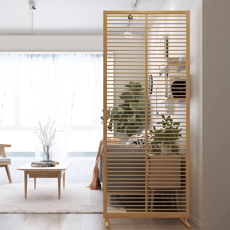Shoji Screen Divider - Biombo de bambú de estilo japonés