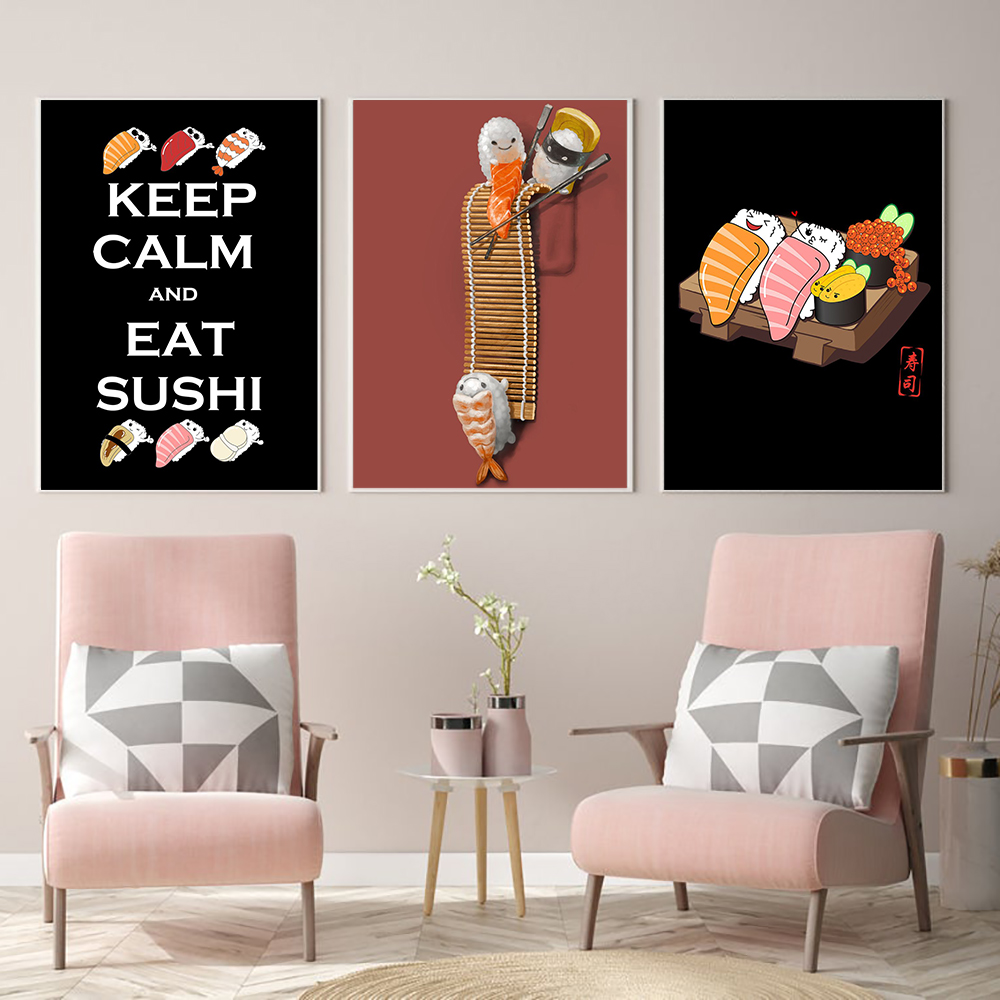 Japanese Food Lifestyle - Estilo japonés Ramen Sushi dibujos animados