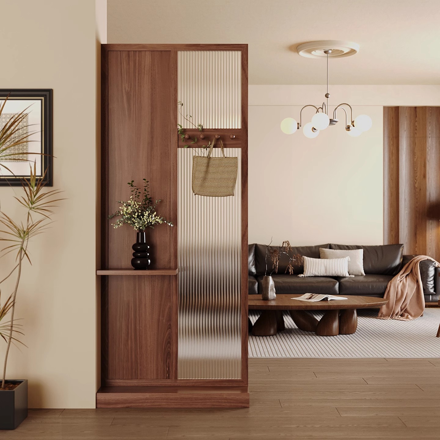 Entrada de madera maciza china - Shoji Screen Divider reseña y precio