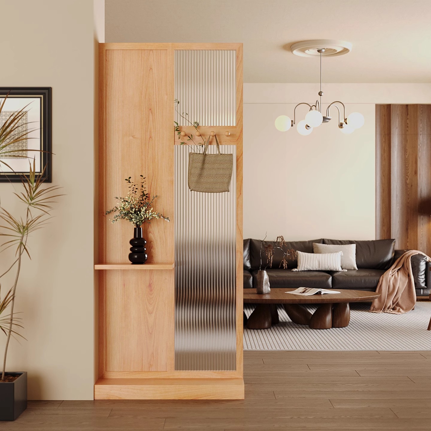 Entrada de madera maciza china - Shoji Screen Divider reseña y precio