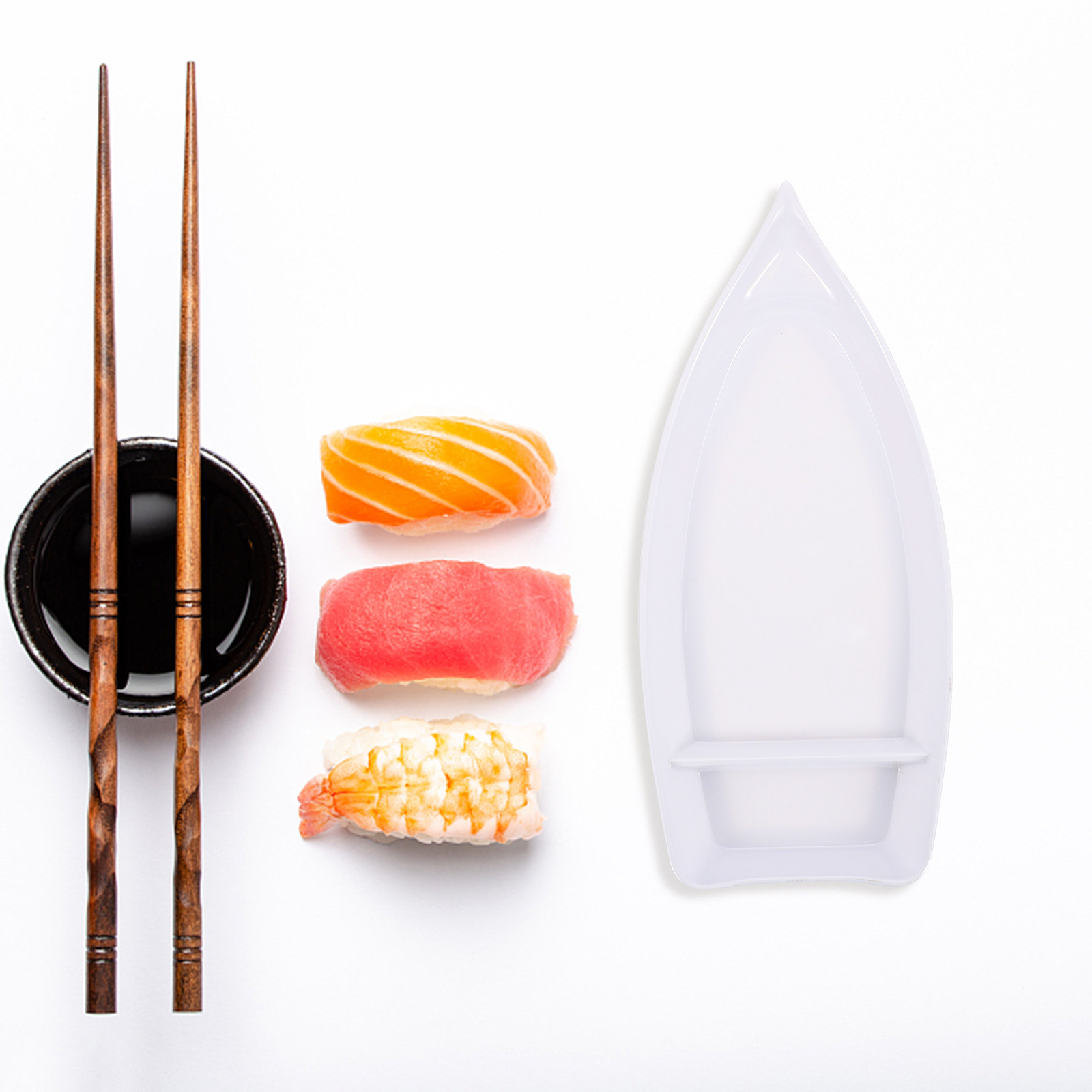 Plato de sushi en forma de bar - Japanese Food Lifestyle reseña y precio