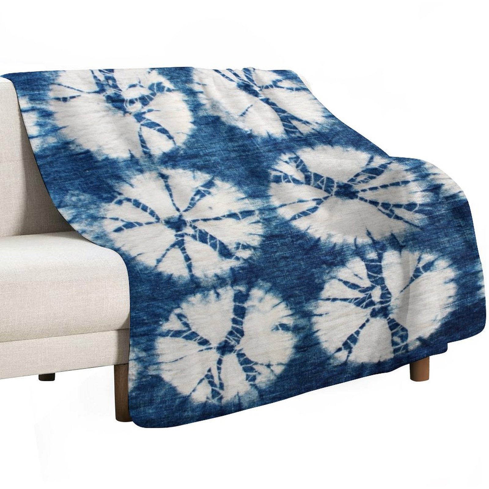 Manta de felpa suave y acogedo - Shibori Tie Dye reseña y precio
