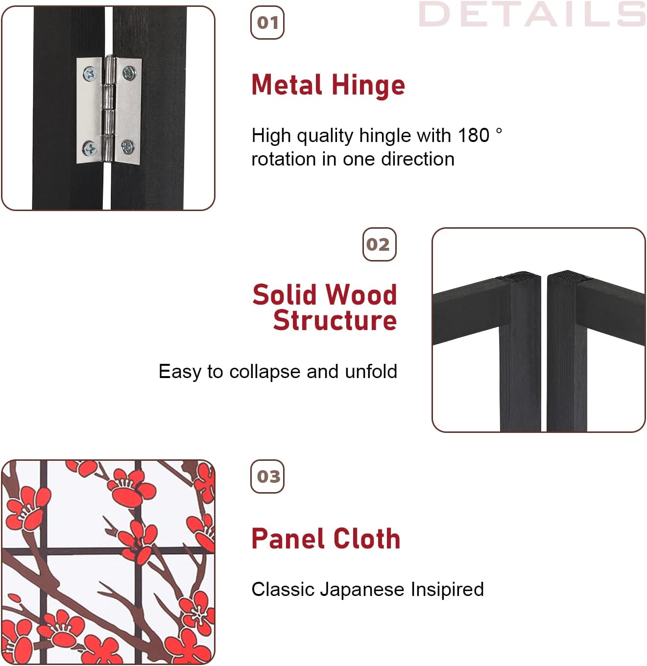 Separador de ambientes plegabl - Shoji Screen Divider reseña y precio