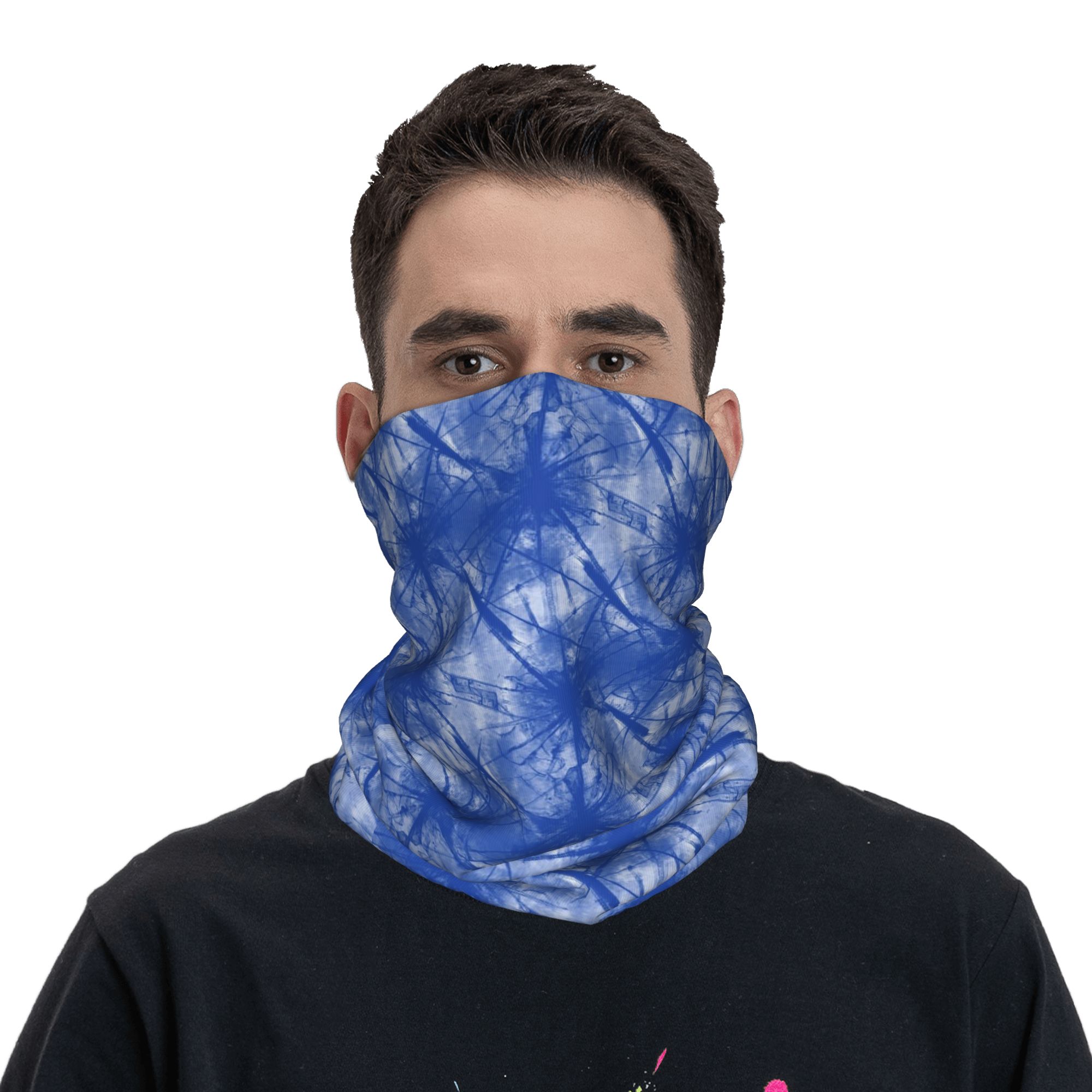 Pañuelo Multifuncional con Est - Shibori Tie Dye reseña y precio
