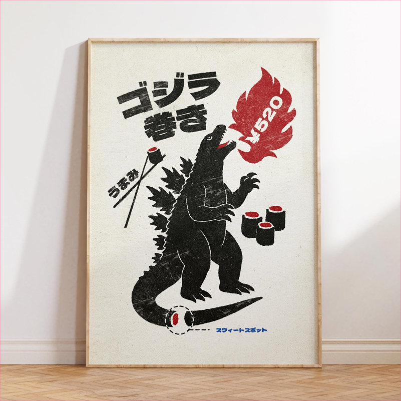 Póster de Arte Culinario Japon - Japanese Food Lifestyle reseña y precio