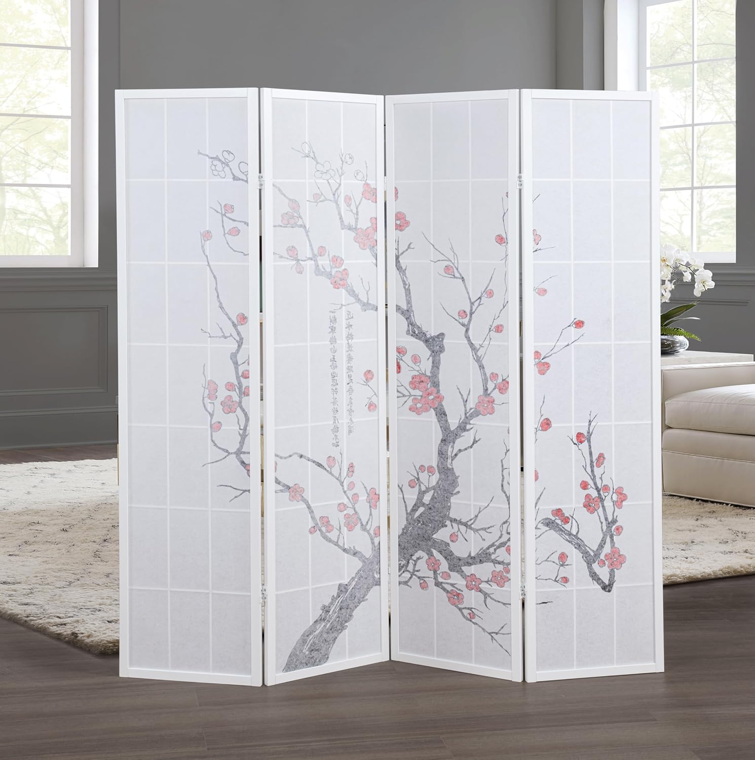 Separador de ambientes japonés - Shoji Screen Divider reseña y precio