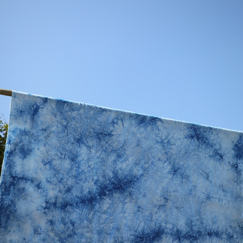 Estampado étnico de tela de ra - Shibori Tie Dye reseña y precio