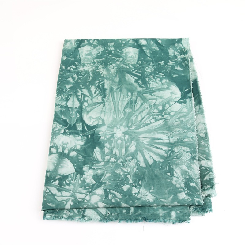 Estampado étnico de tela de ra - Shibori Tie Dye reseña y precio