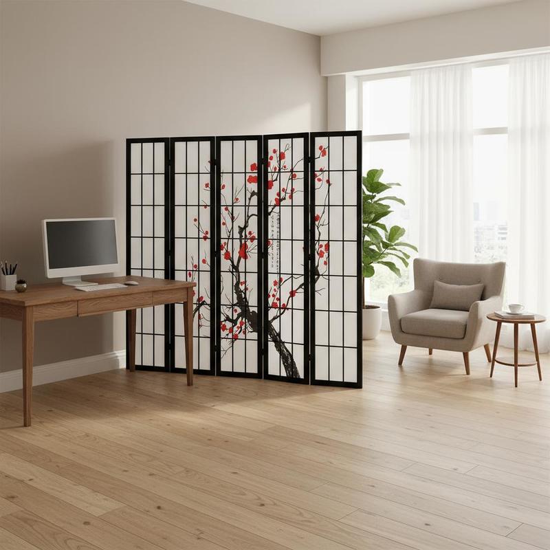 Pantalla japonesa Shoji de 6 p - Shoji Screen Divider reseña y precio