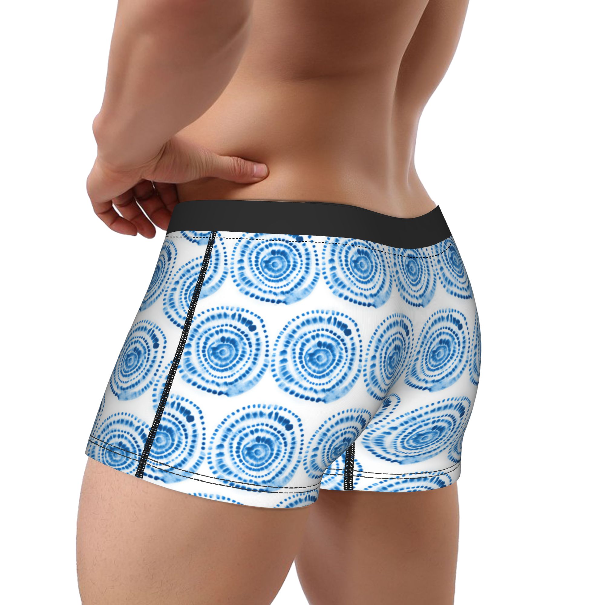 Ropa interior con estampado sh - Shibori Tie Dye reseña y precio
