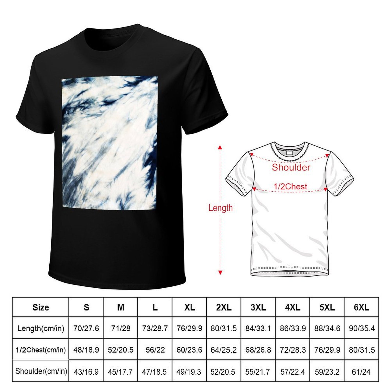 Camiseta Shibori Indigo Marble - Shibori Tie Dye reseña y precio