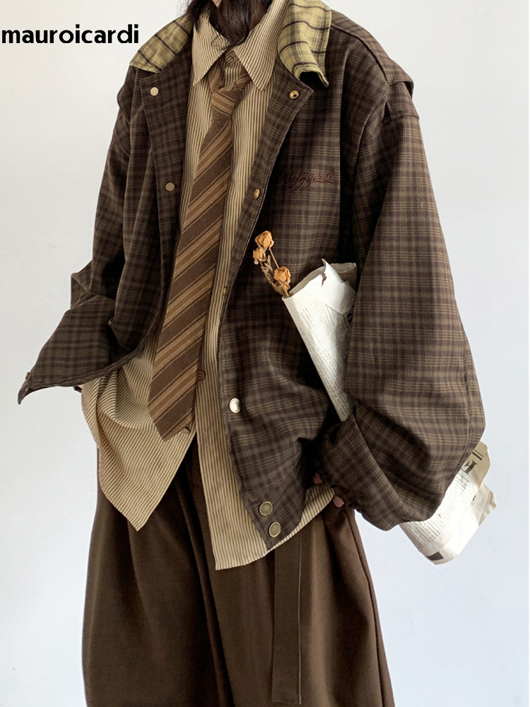 Mauroicardi-Chaqueta a cuadros - Japan Lifestyle And Culture reseña y precio