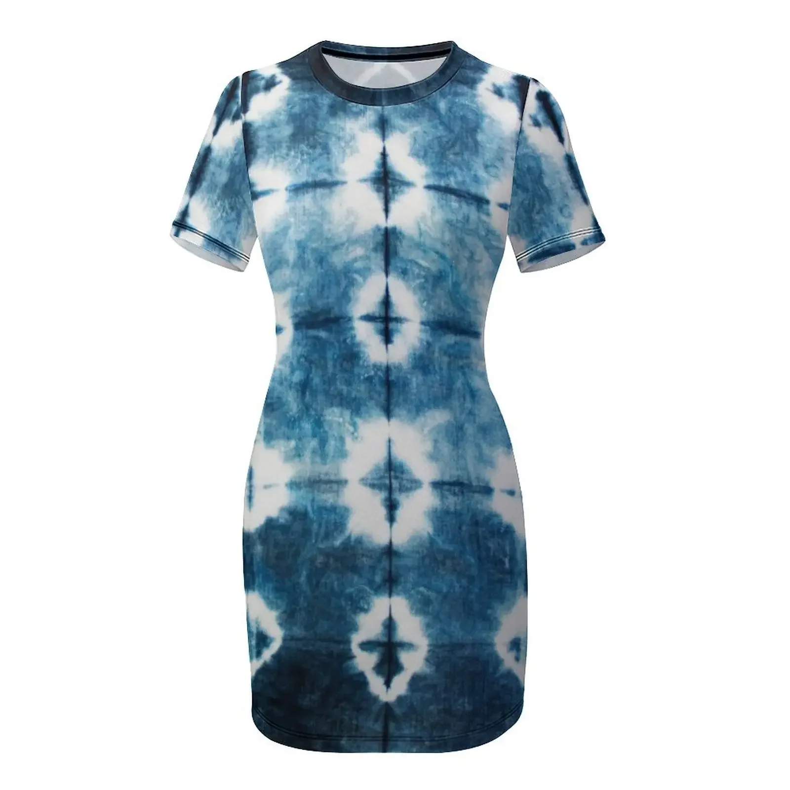 Vestido de manga corta Shibori - Shibori Tie Dye reseña y precio